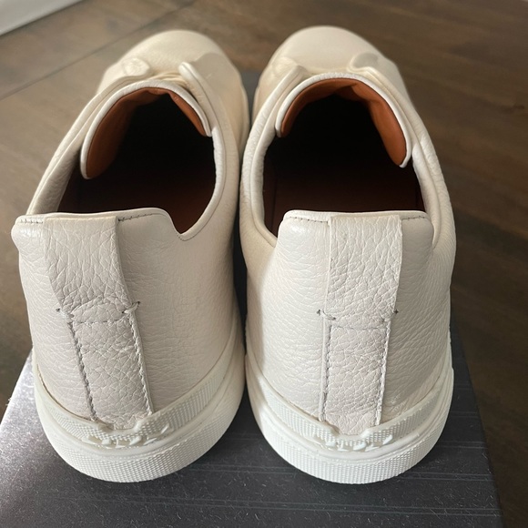 Zegna white sneakers men size 10 - Picture 8 of 9